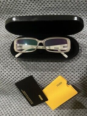 FENDI Beige Eyeglasses Frames Fendi Glasses F975 52-14-264-135 Italy